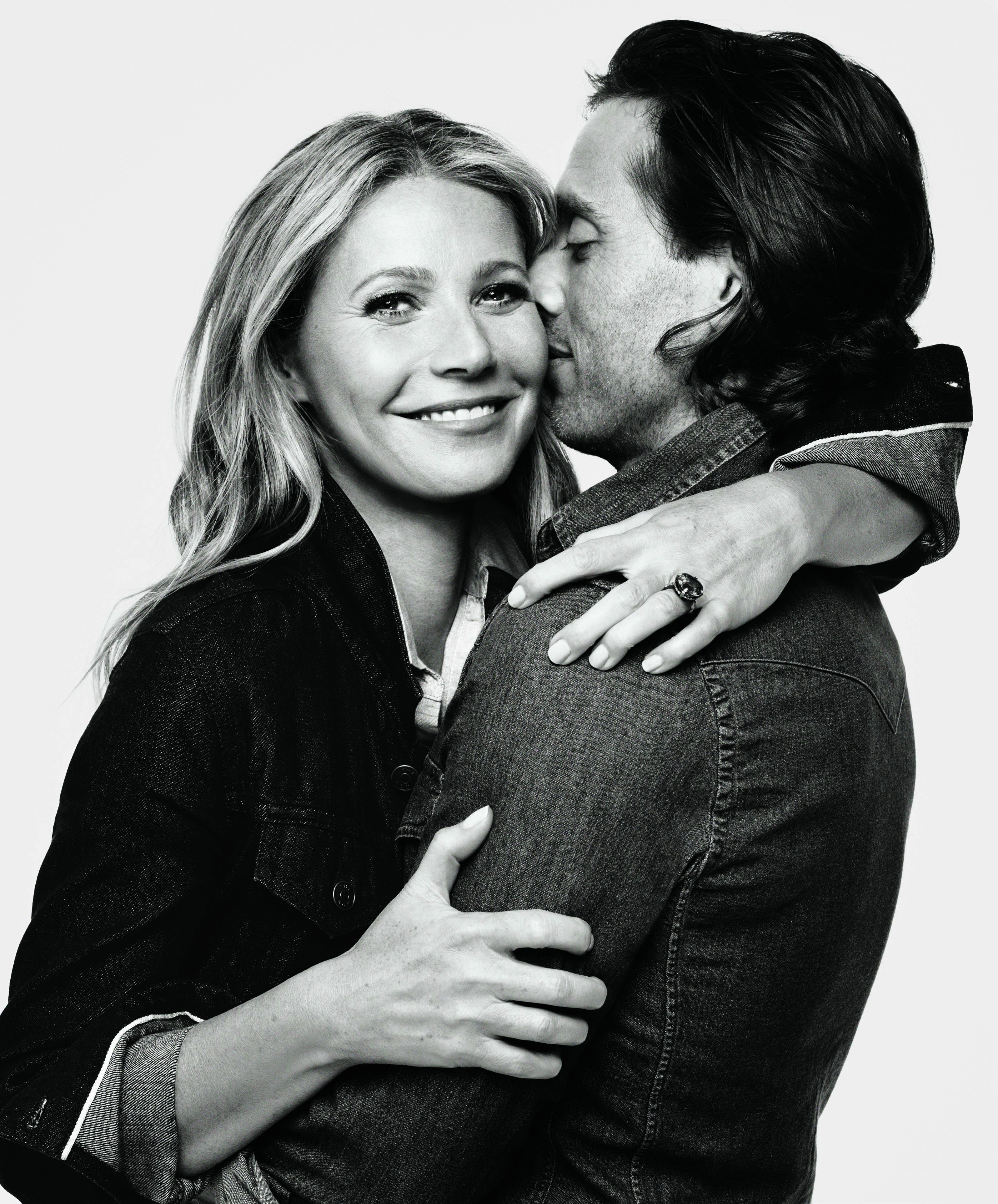 Gwyneth Paltrow and Brad Falchuk