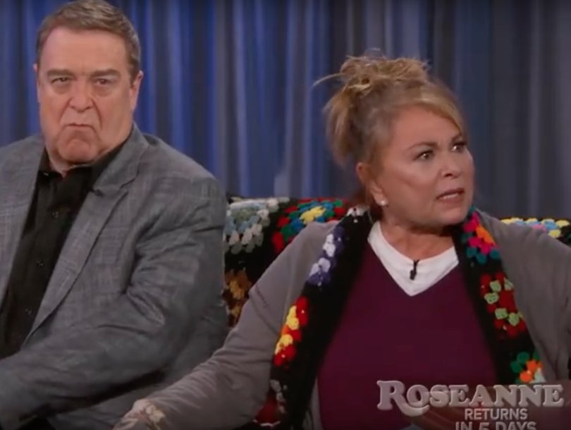 'Zip That F-cking Lip!' Roseanne Barr Barks Back at Jimmy Kimmel's Trump Criticism