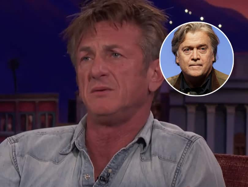 Sean Penn Thinks Steve Bannon Was Crappy Movie Producer and 'A Crook'