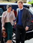 Prince Harry and Meghan Markle visit the Eikon Centre in Lisburn