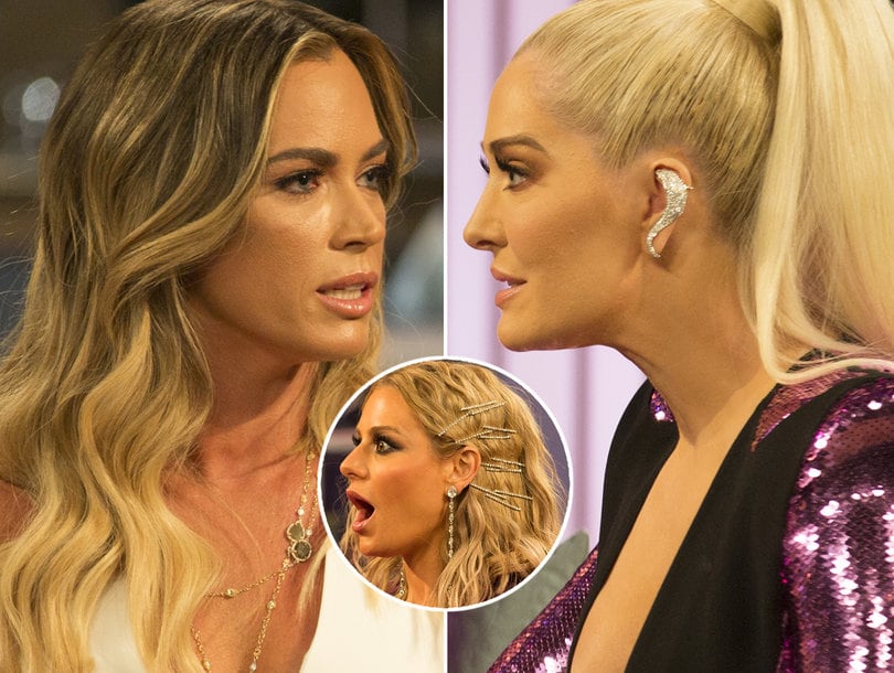 Erika Jayne Barks at Teddi Mellencamp in 'RHOBH' Reunion First Look: 'Raise Up or Get the F-ck Out!'