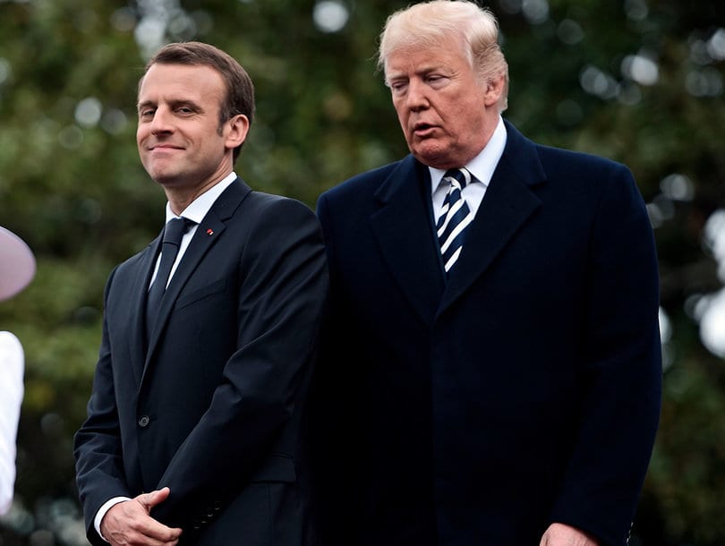 Trump's Meeting With Macron Delights Twitter: Every Weird, Uncomfortable and Unintentionally Hilarious Moment