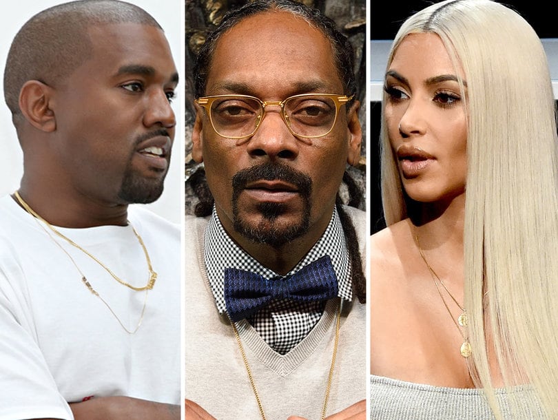 Snoop Dogg Throws Shade Parade for 'Uncle Tom' Kanye West and Kim Kardashian Over Trump Love