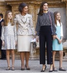 Spanish royals celebrate Easter mass