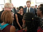 Prince Harry and Meghan Markle attend a Women's Empowerment Reception