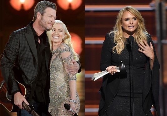 Blake Shelton Gwen Stefani Reaction Miranda Lambert Romance