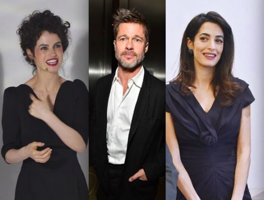 Brad Pitt Neri Oxman Amal Clooney