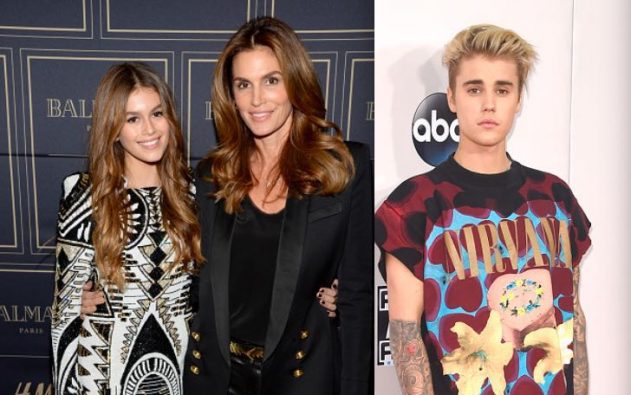 Cindy Crawford Justin Bieber Kaia Gerber