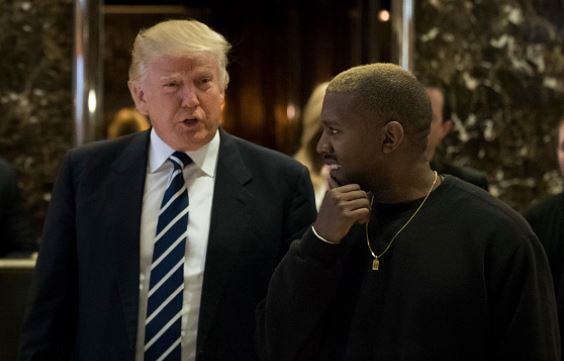 Kanye West Donald Trump Godfather