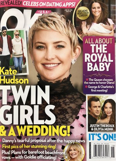 Kate Hudson Twins