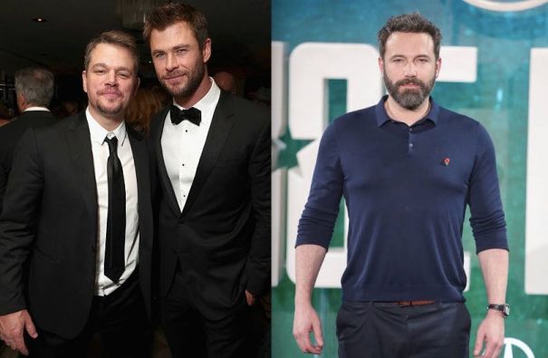 Matt Damon Ben Affleck Chris Hemsworth