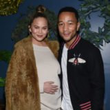 John Legend Helps Chrissy Teigen Into Her Maternity Spandex 