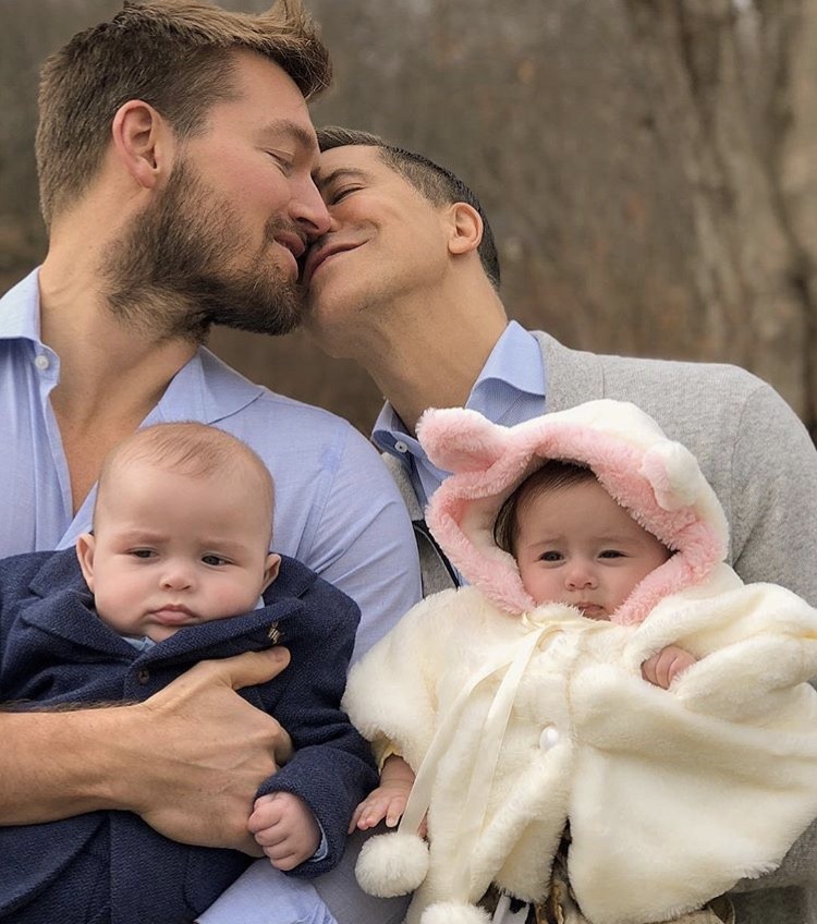 Fredrik Eklund, Derek Kaplan, & Their Twins