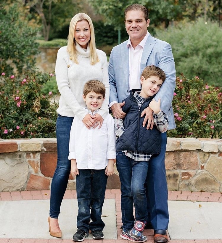 Stephanie & Travis Hollman With Their Sons