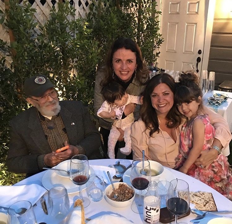 Jenni Pulos With Her Family