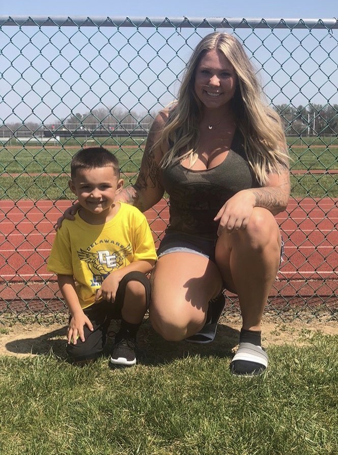 Kail Lowry & Her Son Lincoln