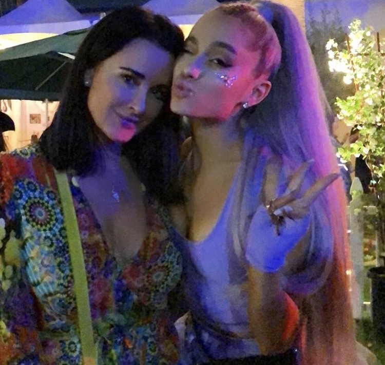 Kyle Richards & Ariana Grande