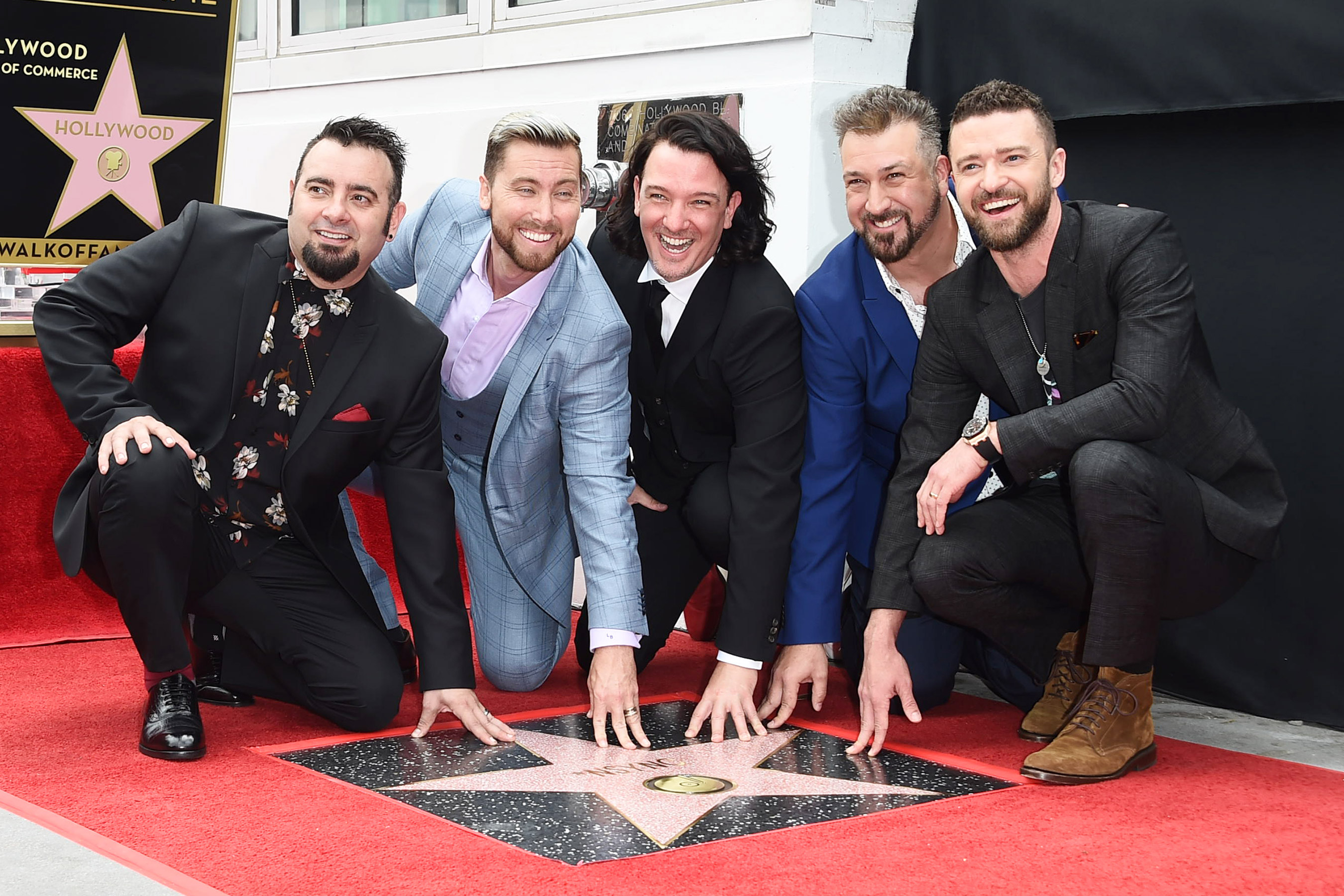 Chris Kirkpatrick, Joey Fatone, JC Chasez, Justin Timberlake, Lance Bass