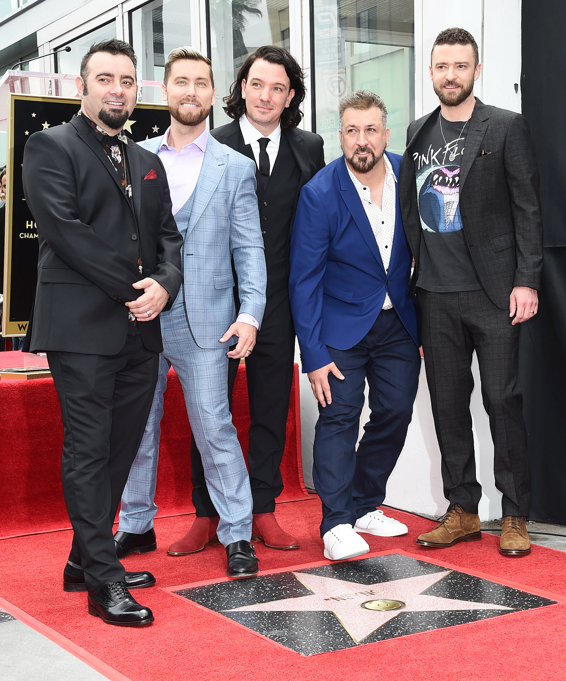 Chris Kirkpatrick, Joey Fatone, JC Chasez, Justin Timberlake, Lance Bass