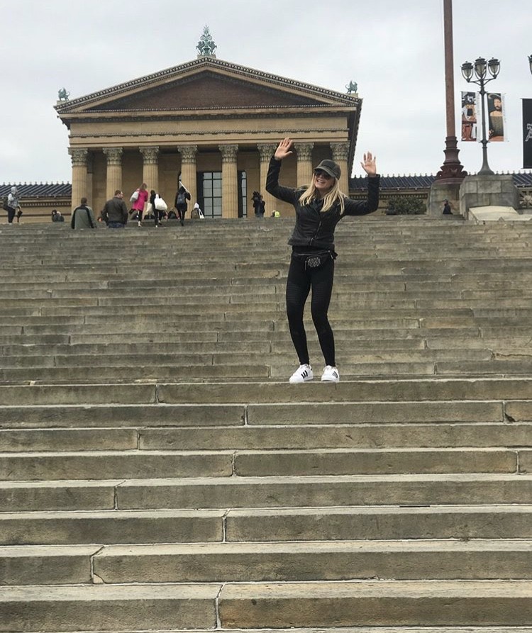 Tamra At The Rocky Steps