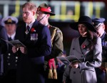 Prince Harry and Meghan Markle attend the Anzac Day official remembrance service