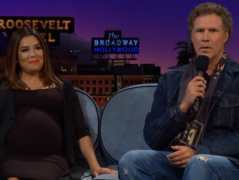 Will Ferrell Makes Eva Longoria Tear Up by Serenading Her With Celine Dion's 'My Heart Will Go On'