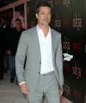 Brad Pitt arrives for the "Okja" premiere in New York City