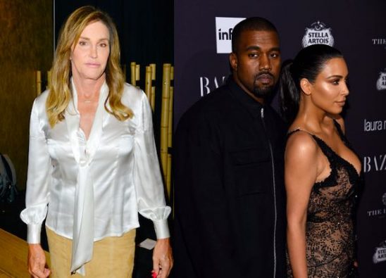 Caitlyn Jenner Kanye West Kim Kardashian