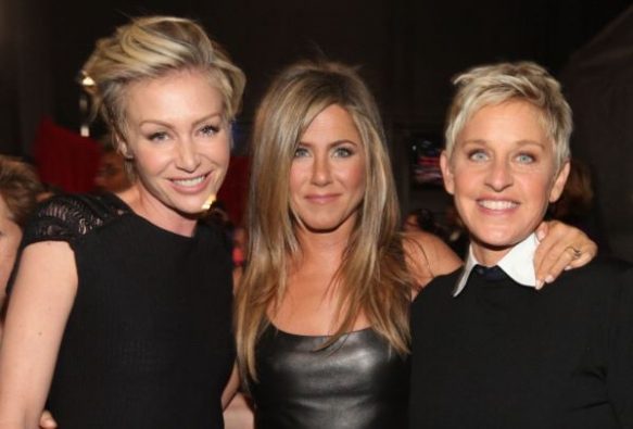 Jennifer Aniston Portia de Rossi Feud