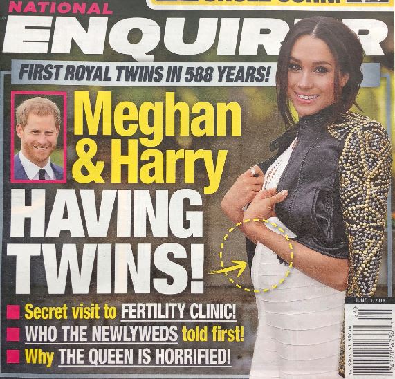 Meghan Markle Twins