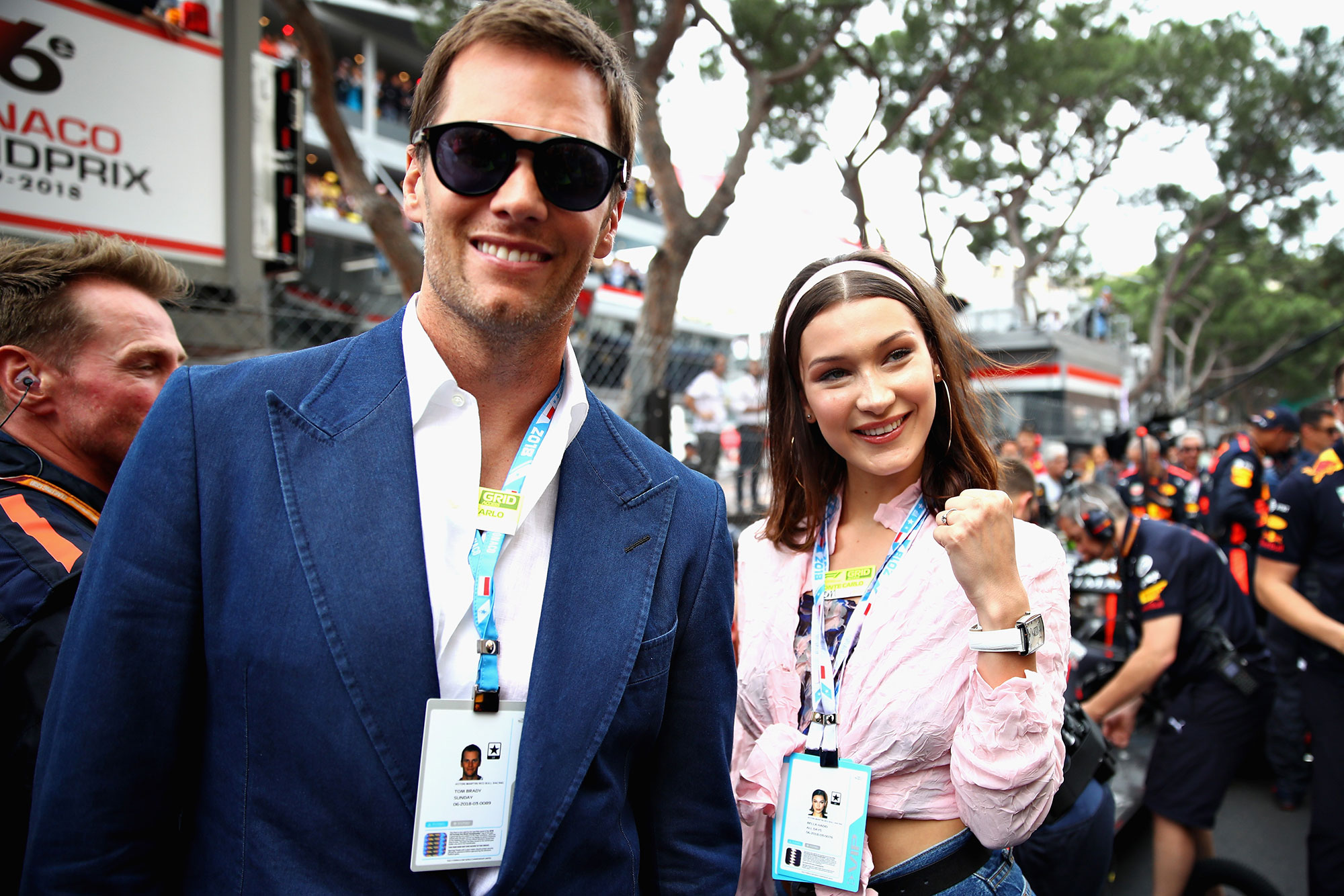 Tom Brady and Bella Hadid