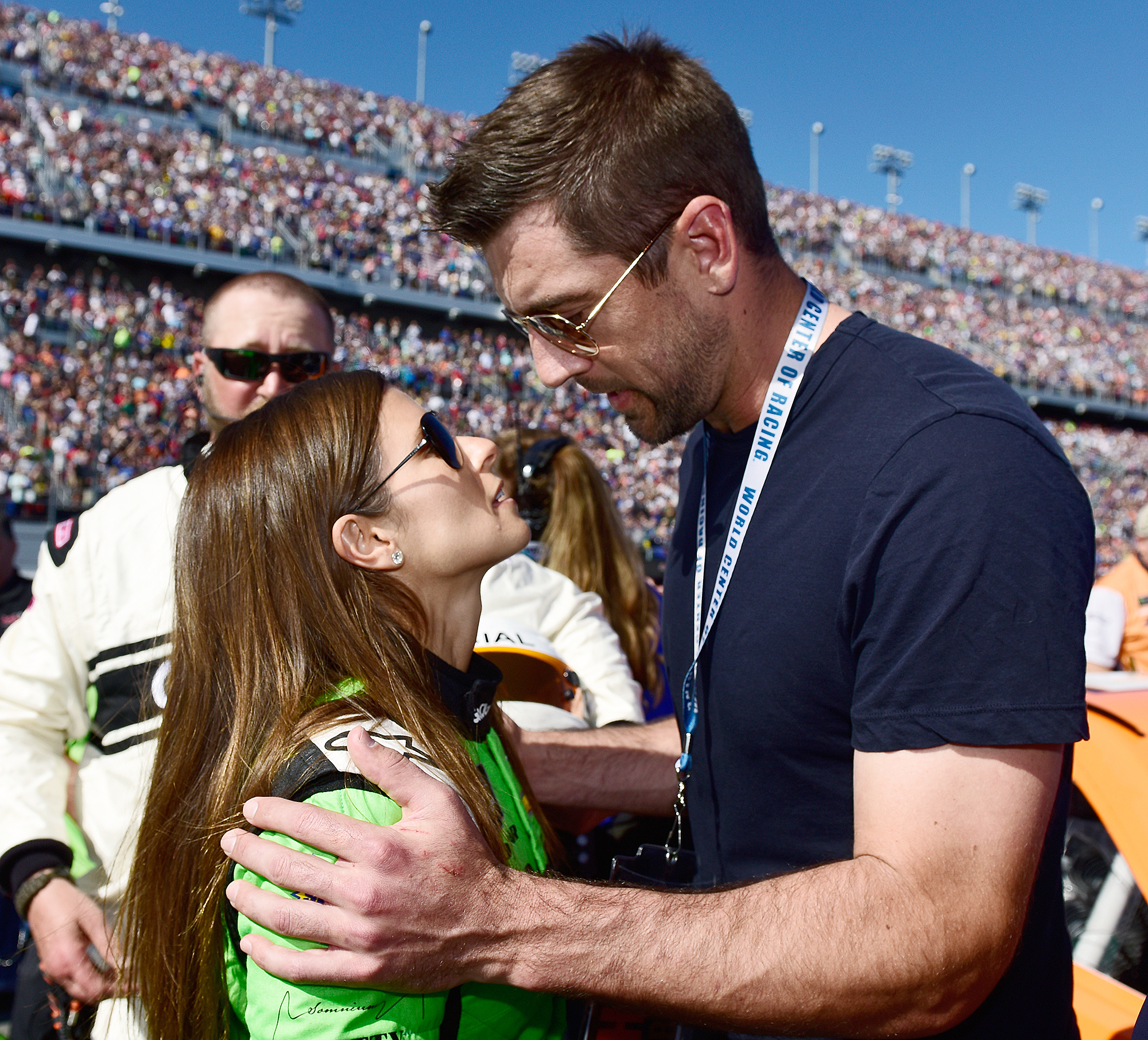 Danica Patrick Aaron Rodgers