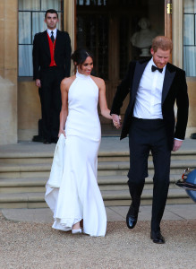 Duchess of Sussex and Prince Harry, Duke of Sussex leave Windsor Castle after their wedding