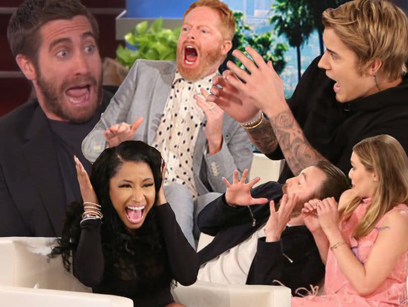 60 Times Ellen DeGeneres Scared the Hell Out of Famous People