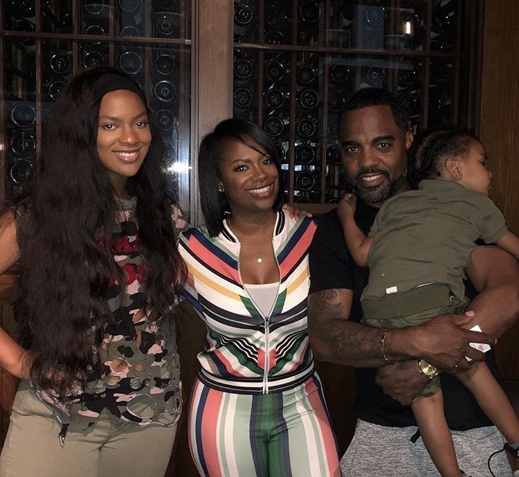 Kandi With Her Kids and Todd