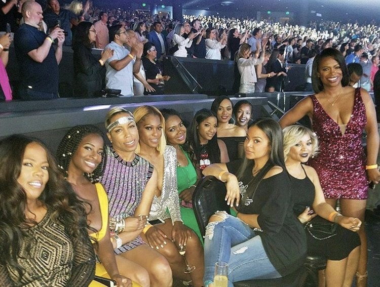 Kandi & Her Friends At The Jennifer Lopez Show