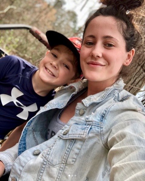 Jenelle Evans With Jace