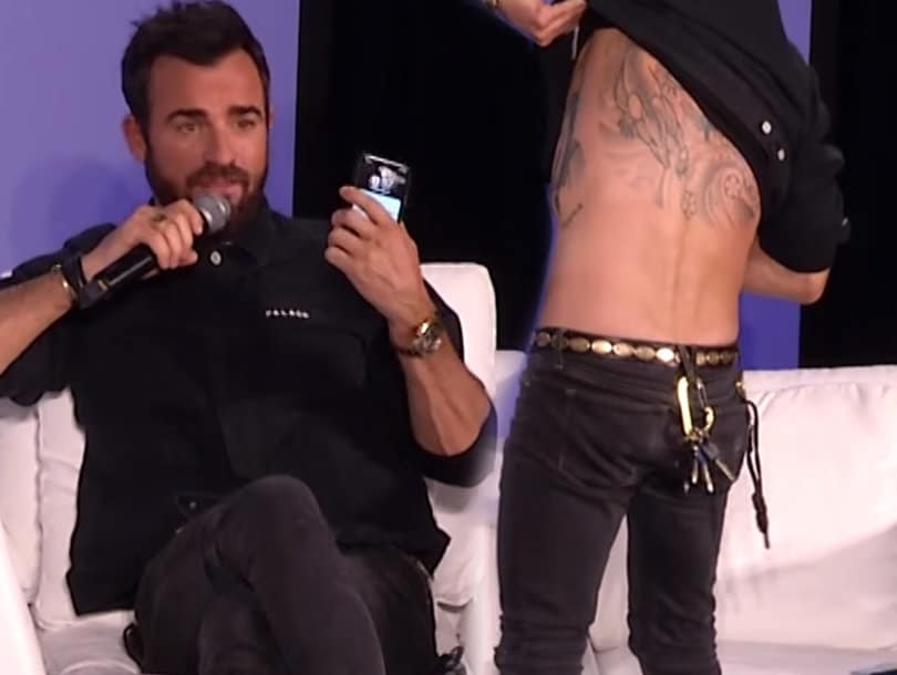 Justin Theroux Reveals Heartwarming Inspiration Behind His Massive Back Tattoos