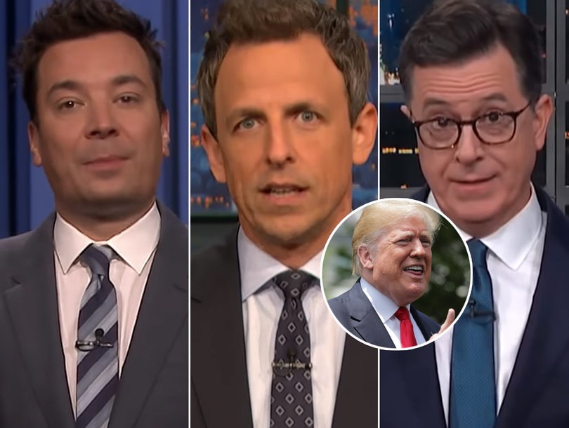 Late-Night Stars Trash Trump for Ranting About 'Spygate' -- A 'Deranged' Conspiracy Theory With a Plagiarized Name