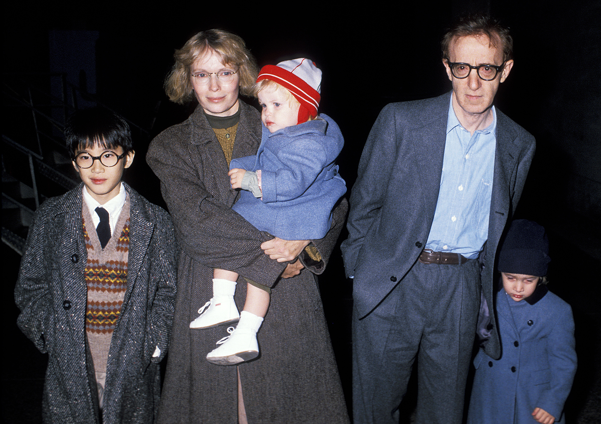 Moses Farrow Mia Farrow Woody Allen