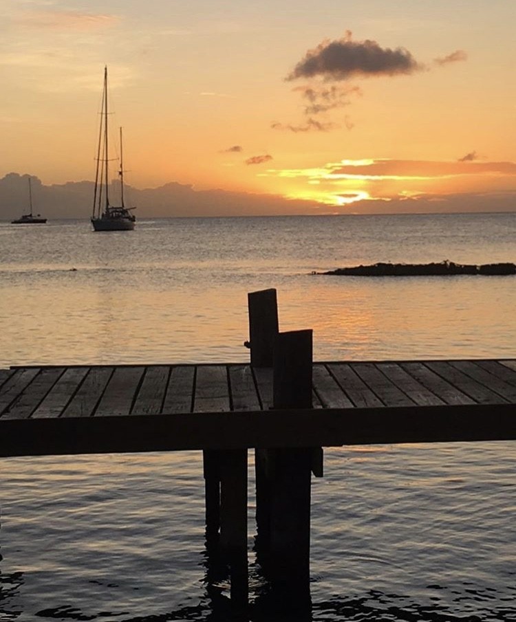 Sunset In St. Lucia