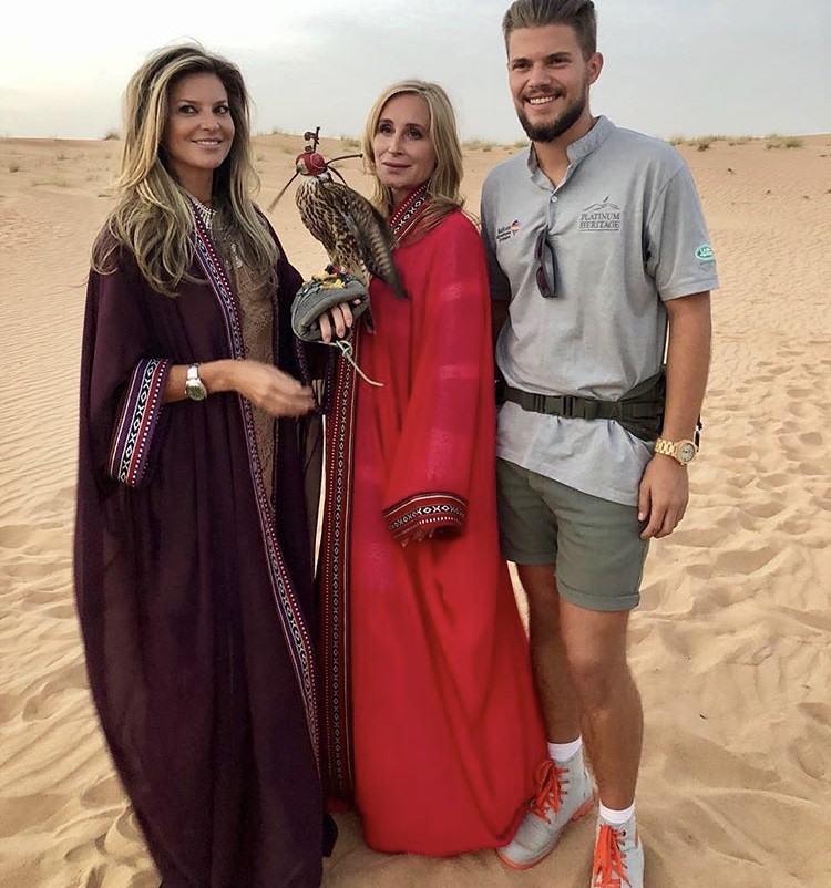 Sonja In The Desert With Friends