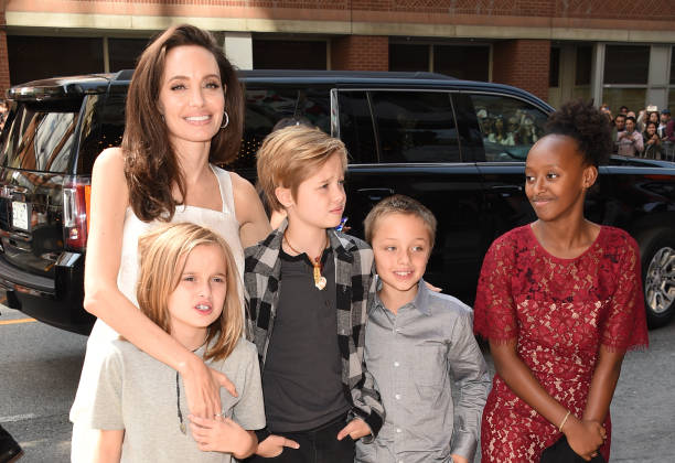 Angelina Jolie Brad Pitt Custody Kids