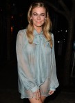 Dare to Bare! Leann Rimes sports a Completely See Through mesh outfit at The Abby