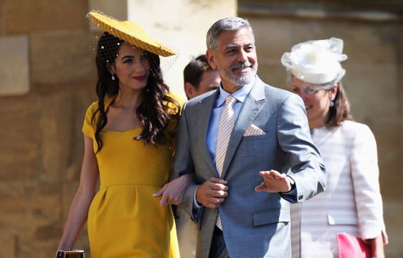 George Amal Clooney Renew Vows